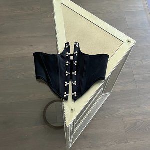 Dion Lee Black Corset XS